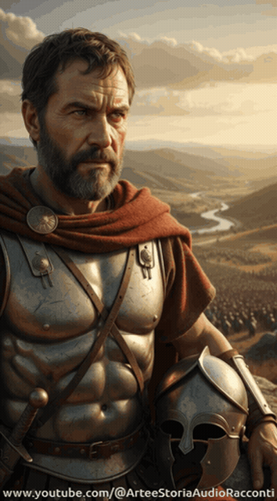 Man In Armor Painting Www.youtube.com/@arteestoria Audioracconti GIF