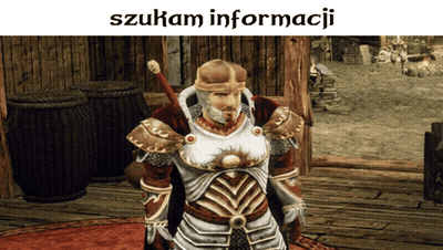 Man In Armor Saying Szukam Informacji GIF