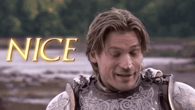 Man In Armor Smiling Saying Nice GIF