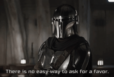 Man In Armor With No Easy Way To Ask GIF