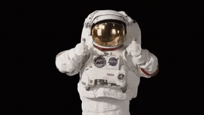 Man In Astronaut Suit Thumbs Up GIF