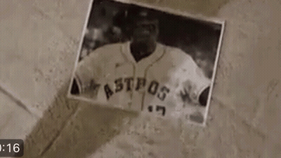 Man In Astros Jersey GIF