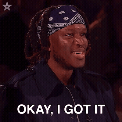Man In Bandana And Black Shirt Saying Okay I Got It GIF