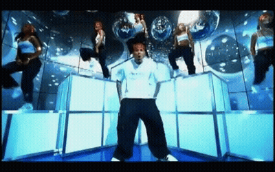 Man In Bandana Dancing In Room GIF
