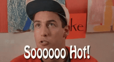 Man In Baseball Cap And Red Shirt Soooooo Hot GIF