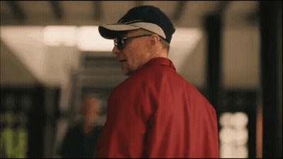 Man In Baseball Cap And Sunglasses GIF