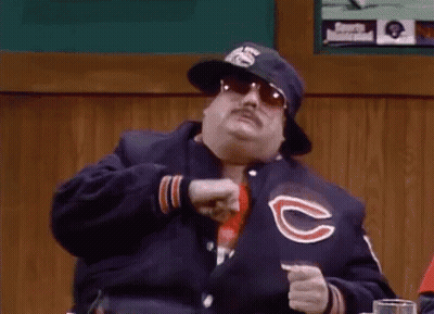 Man In Baseball Cap And Sunglasses Holding Bat GIF
