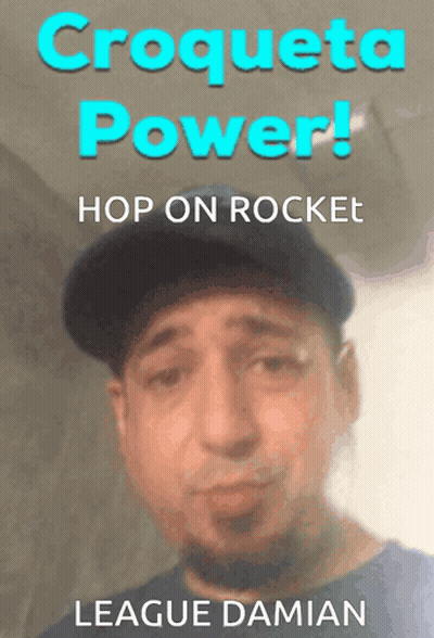 Man In Baseball Cap Croqueta Power Book GIF