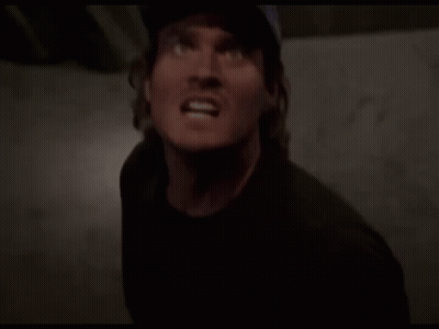 Man In Baseball Cap Looking Up At Sky GIF