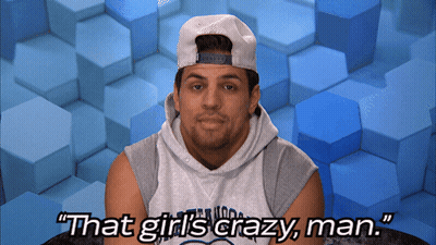 Man In Baseball Cap Says Girls Crazy GIF