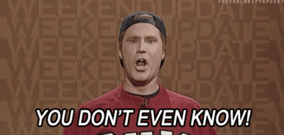 Man In Baseball Cap Says You Don't Even Know GIF