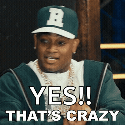 Man In Baseball Cap With Letter B GIF