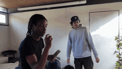 Man In Baseball Cap With Number 11 GIF