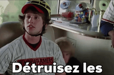 Man In Baseball Uniform Behind Fence Appealez Le 911 GIF