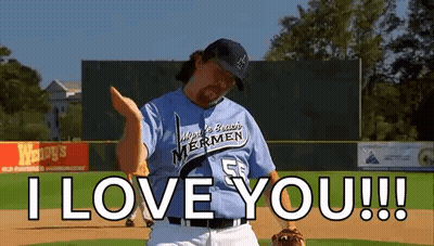 Man In Baseball Uniform On Baseball Field GIF