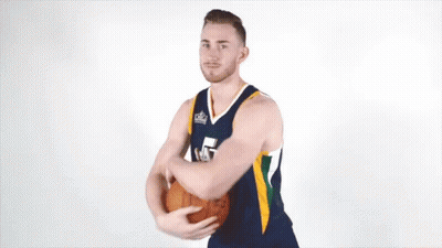 Man In Basketball Jersey Number 5 Holding Basketball GIF