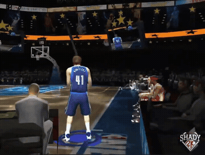 Man in Basketball Uniform Number 41