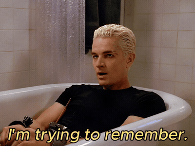 Man In Bathtub Saying I'm Trying To Remember GIF