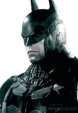 Man In Batman Costume Sticker