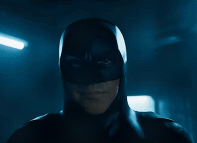 Man In Batman Costume Saying Yeah GIF