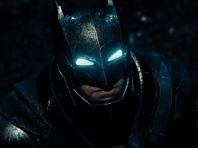 Man In Batman Mask Close Up GIF