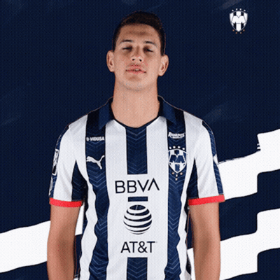 Man In BBVA AT&T Jersey GIF