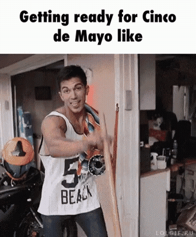 Man In Beach Tank Top GIF