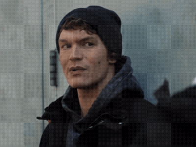Man In Beanie And Black Jacket GIF