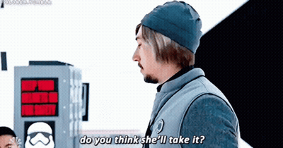 Man In Beanie Asking Do You Think She'll Take It GIF