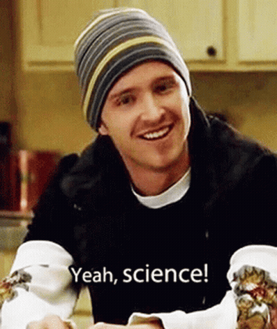 Man In Beanie Says Yeah Science GIF