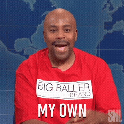 Man In Big Baller Brand Shirt Says My Own GIF