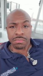 Man In Big Chain Necklace Rolls His Eyes GIF