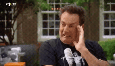 Man In Bird T-Shirt Crying GIF