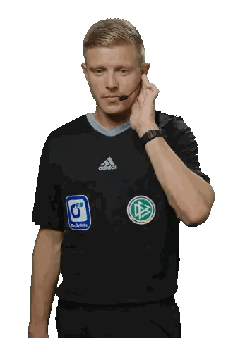 Man In Black Adidas Shirt Talking Sticker