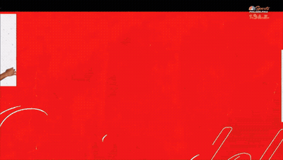 Man In Black And Red Philadelphia Jersey GIF