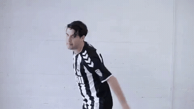 Man In Black And White Jersey Number 20 GIF