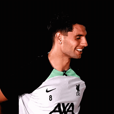 Man In Black And White Shirt With Number 8 GIF