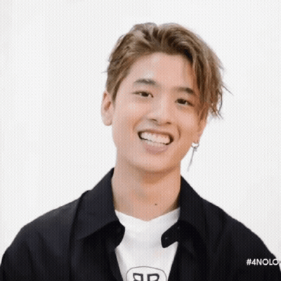 Man In Black And White Shirt With P GIF