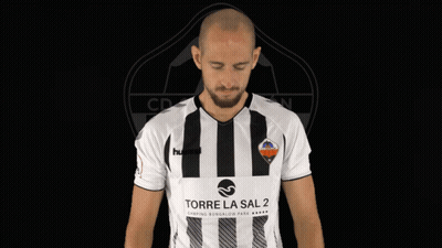 Man In Black And White Striped Shirt Saying Torre Las GIF