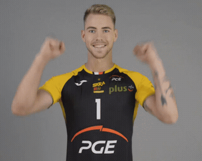 Man In Black And Yellow Shirt 1 PGE GIF