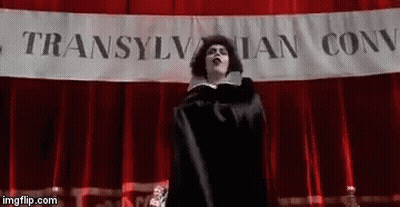 Man In Black Cape At Transylvania Convention GIF