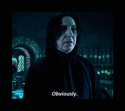 Man In Black Cloak Says Obviously GIF