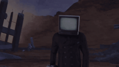 Man In Black Coat Holding Coptium Cylinder GIF