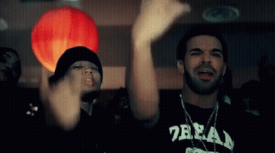 Man In Black Dream Shirt Dancing With Another Man GIF