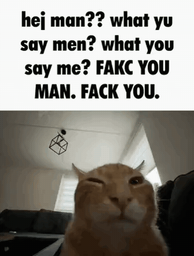 Man In Black Dress Asking What A Man Is GIF