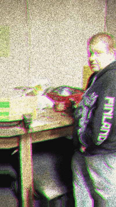 Man In Black Finland Sweatshirt GIF