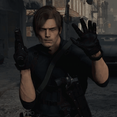 Man In Black Gloves Holding Gun GIF