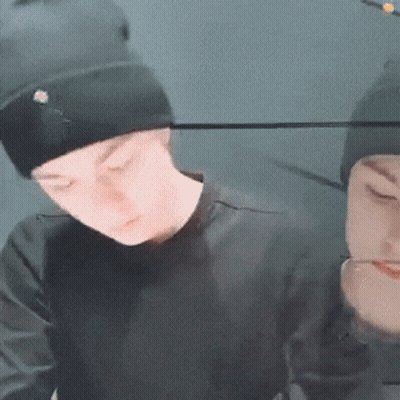 Man In Black Hat And Shirt GIF
