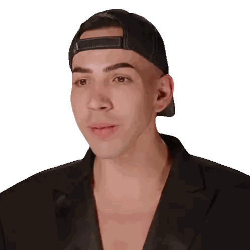 Man In Black Hat And Suit Sticker