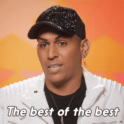Man In Black Hat And White Jacket The Best Of The Best GIF